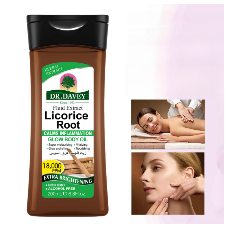 Licorice Root Sticks - 200ml Olio per il corpo alla
