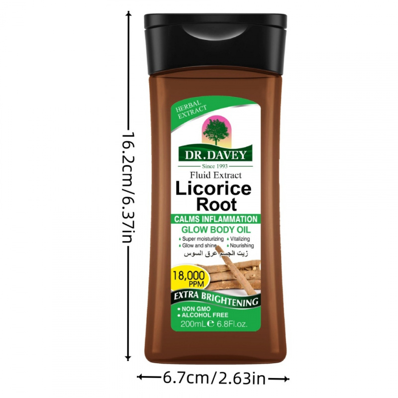 200ml Olio per il corpo alla l - Licorice Root Sticks recensione e prezzo