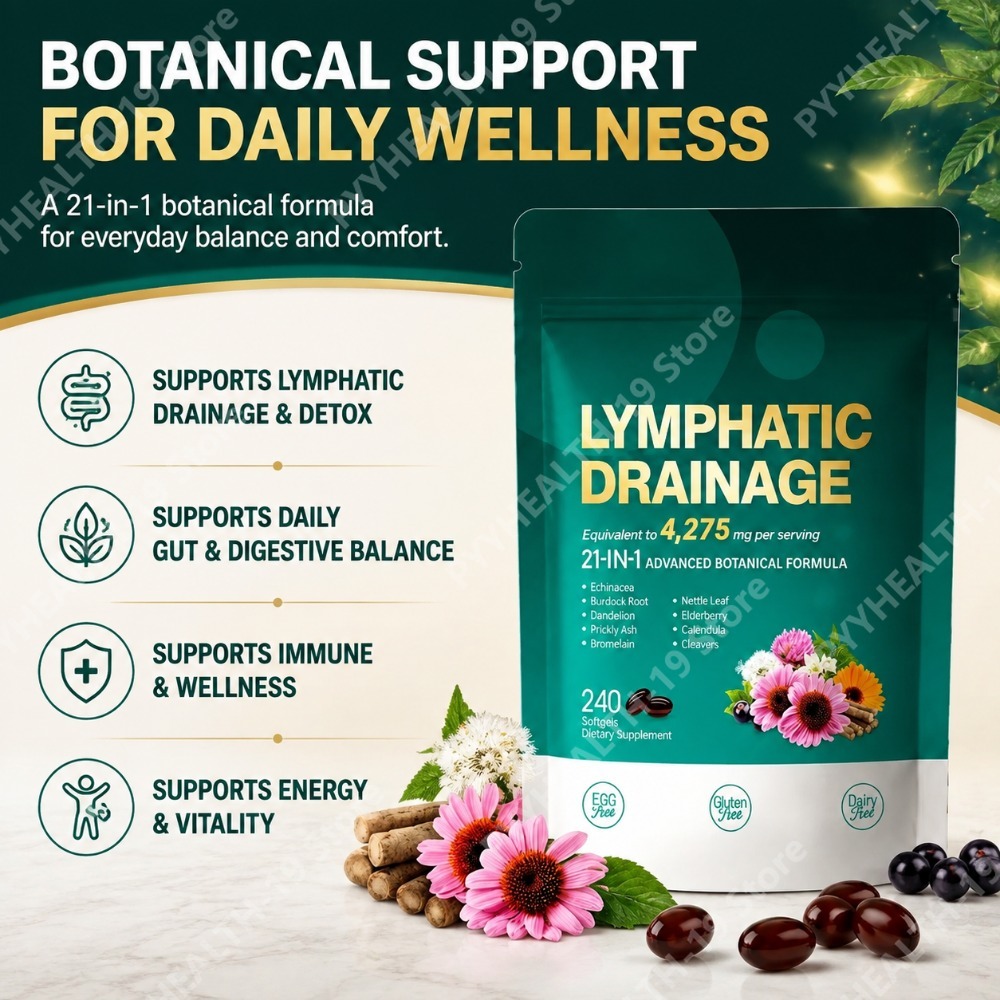 Capsule per Drenaggio Linfatic - Herbal Wellness recensione e prezzo